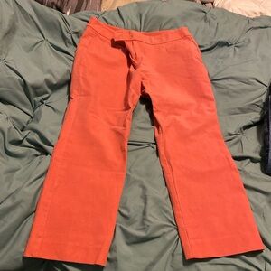 Melon/orange pants